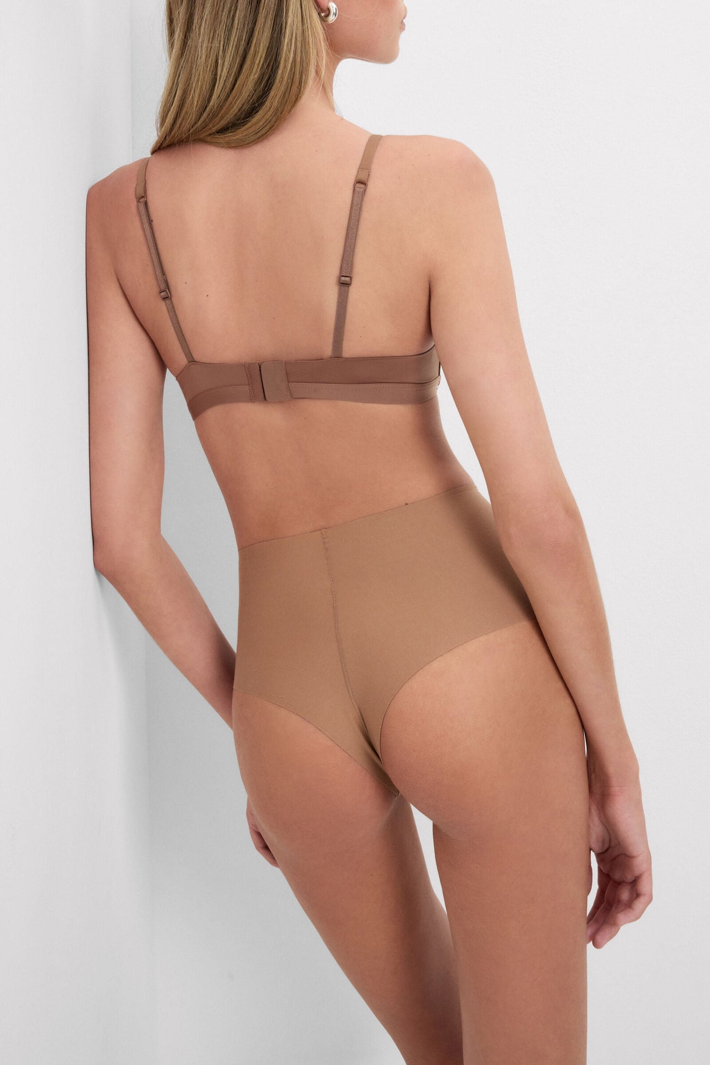 Intimmi High-waisted cotton thong